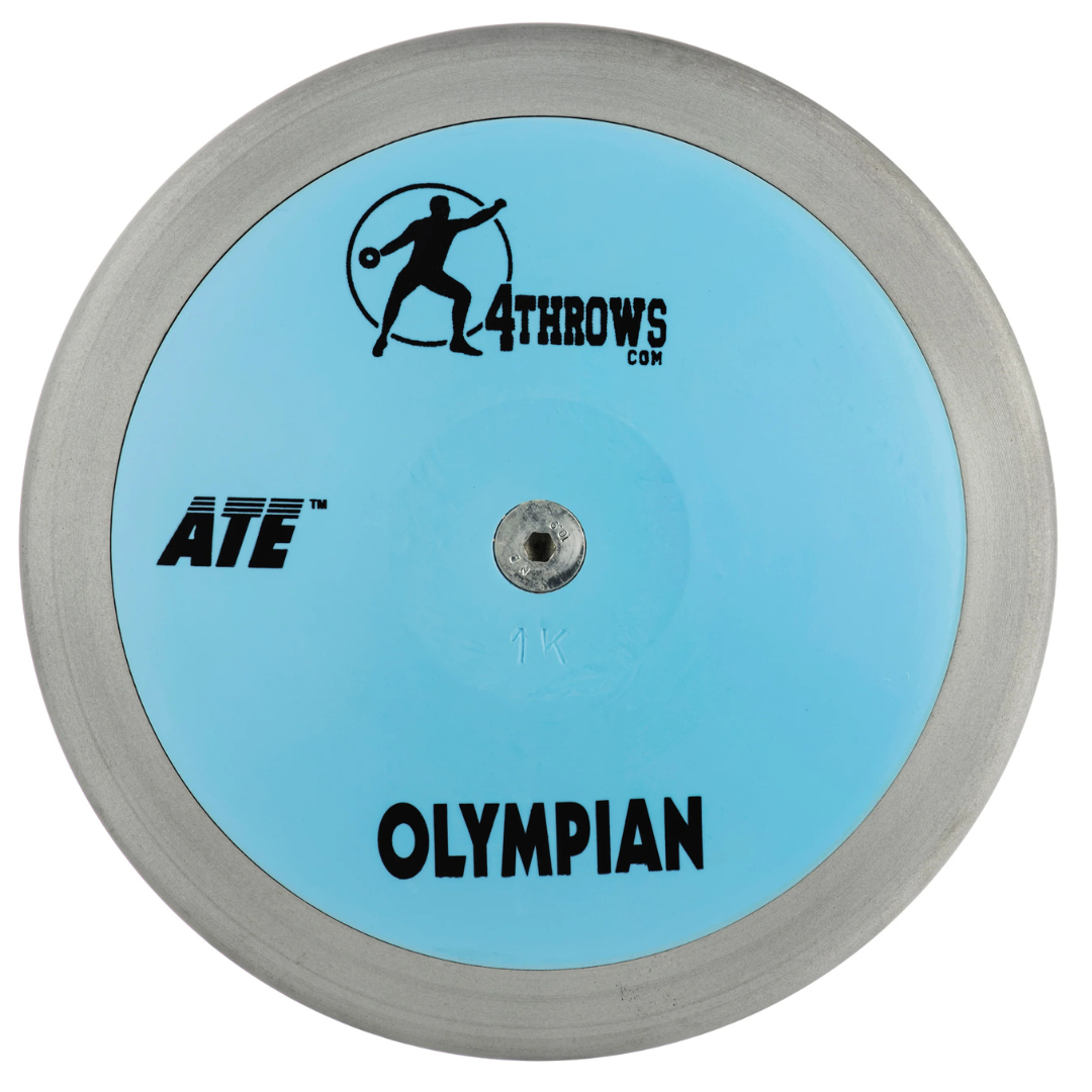ATE Olympian Light Blue Steel Rim Discus - 83%