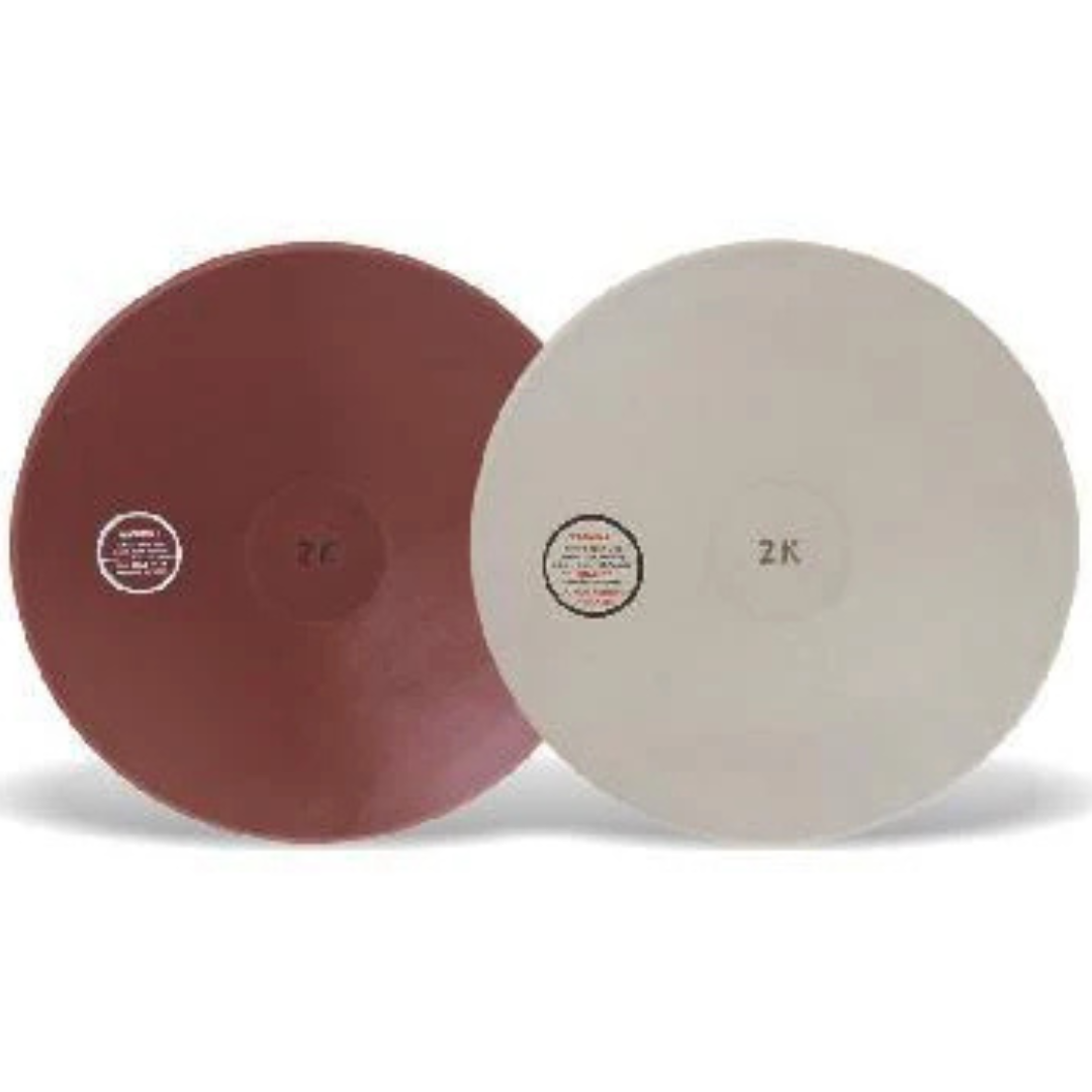 4Throws Brown Non-marking Indoor Rubber Discus