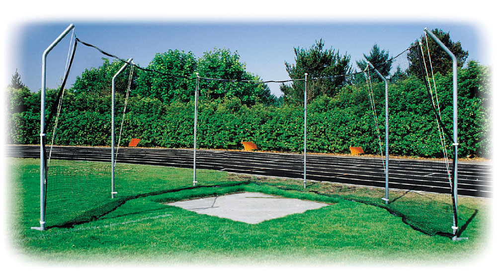 Cantilevered Discus Cage