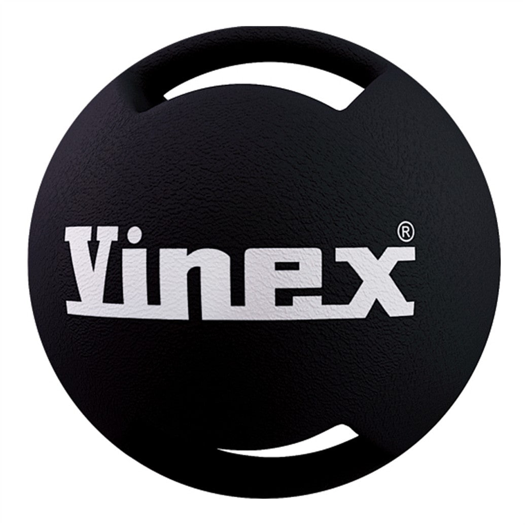Vinex Rubber Medicine Ball - Double Handle