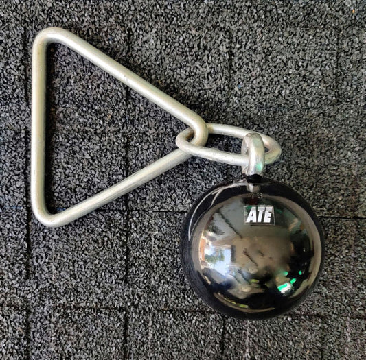 ATE Heavy Duty Steel Throwing Weight - Tarnished Handle