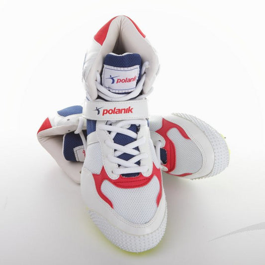 Polanik Javelin Shoes - White & Red