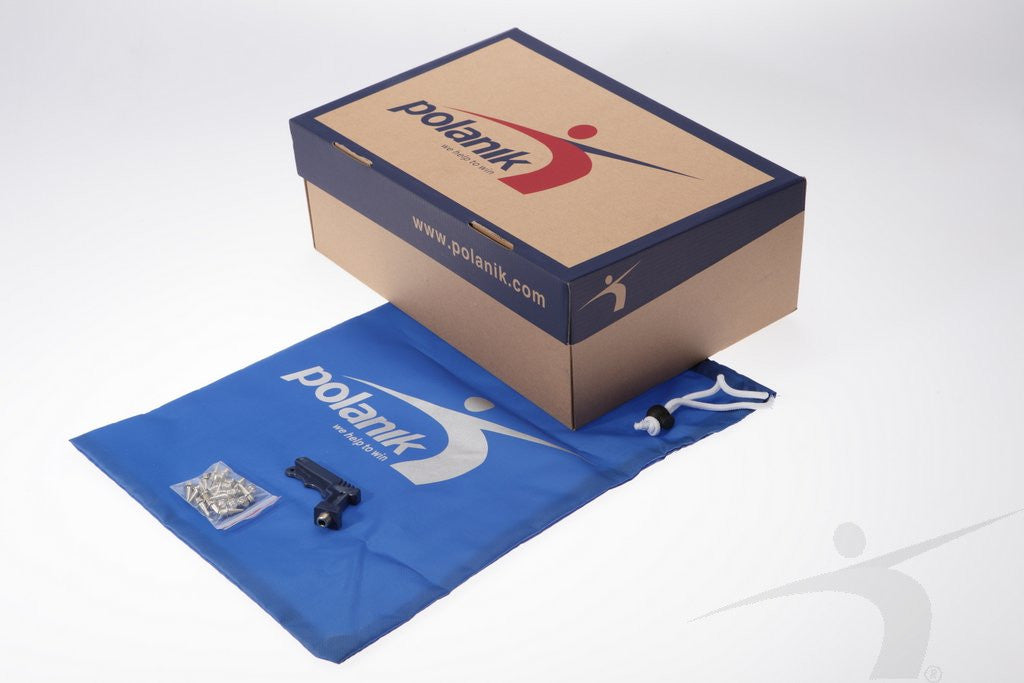 Polanik Javelin Shoes - White & Red