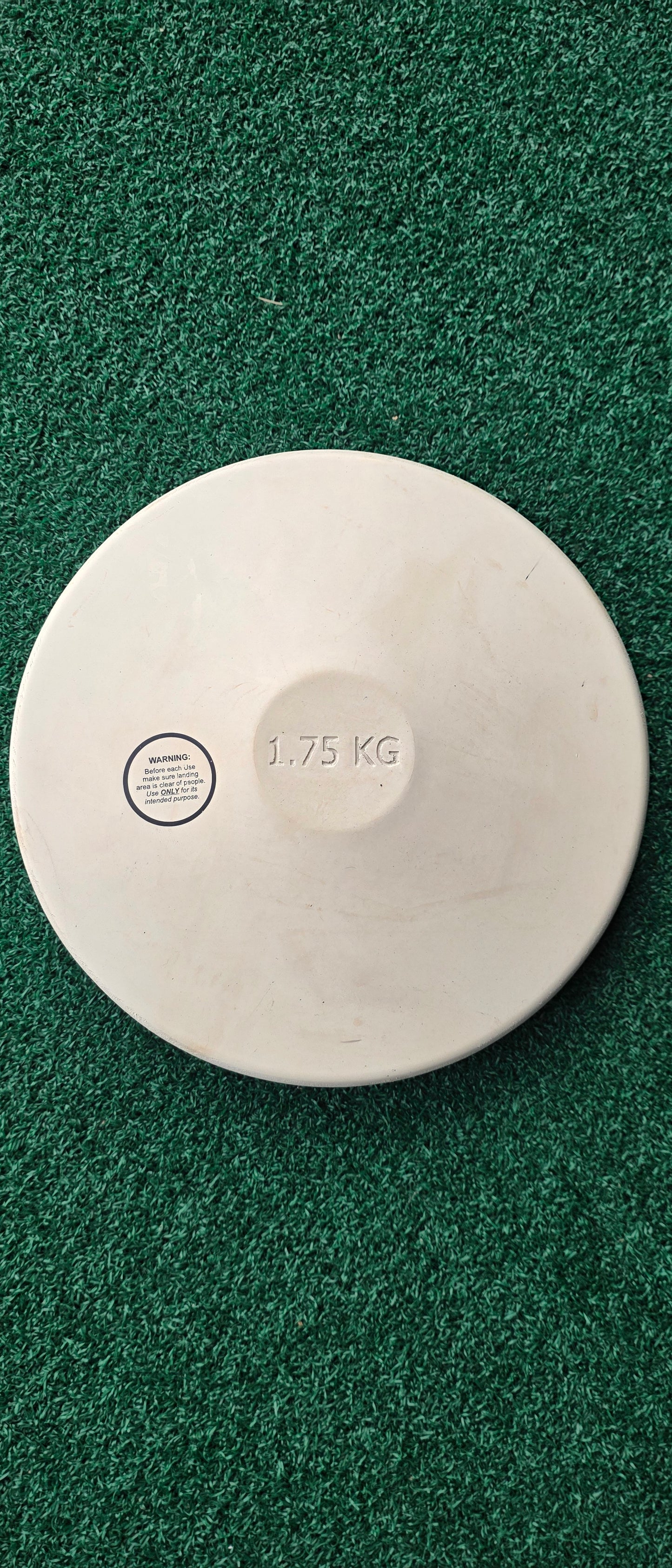 Vinex Indoor Discus 1.75kg - White