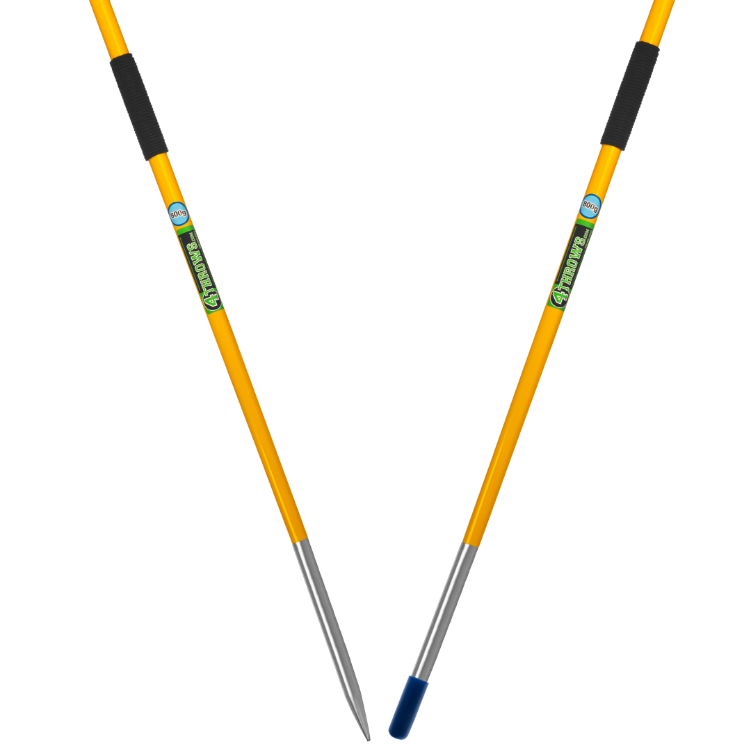 4Throws Shorty 8OO Gram Training Javelin | 4Throws | Same weight
