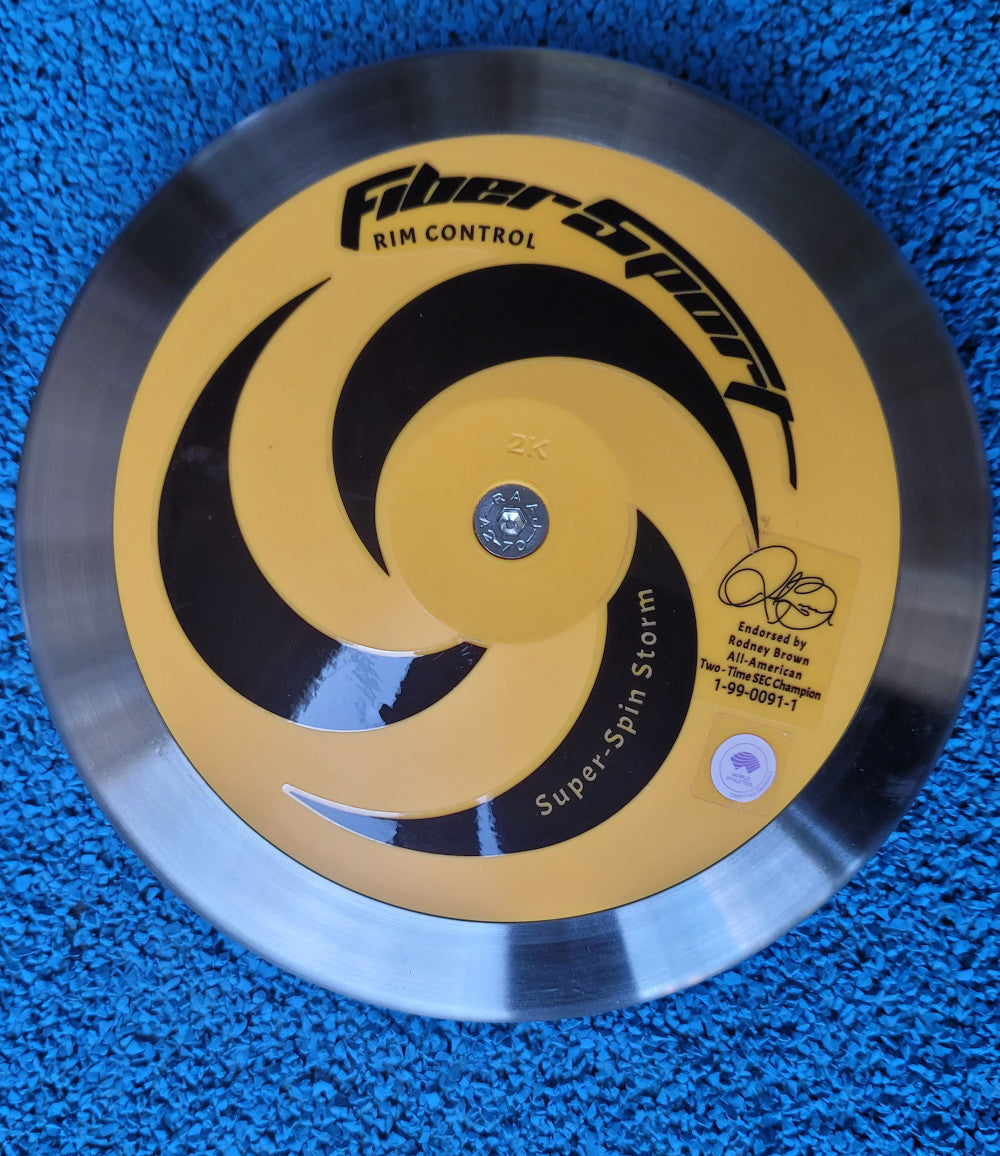 Fibersport Super Spin SS Storm -- 85% Rim Weight Discus