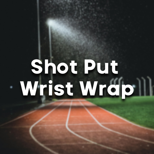 shot put wrist wrap