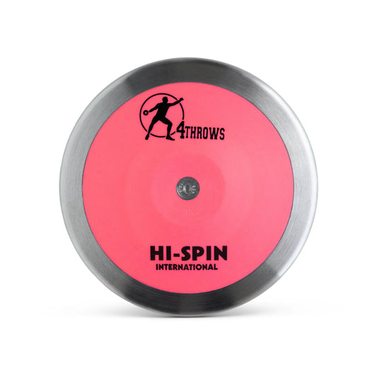 ATE 1KG Hi-Spin International Pink Steel Rim Discus - 80%