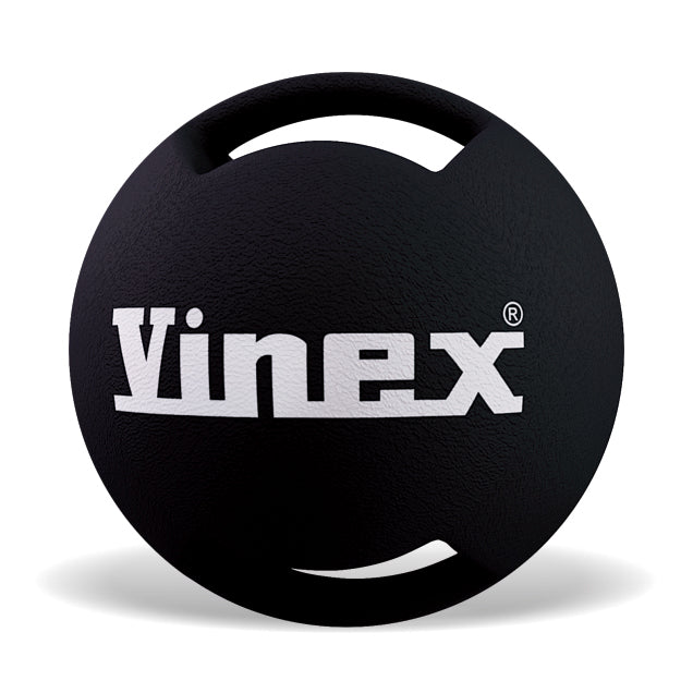 Vinex Rubber Medicine Ball - Double Handle