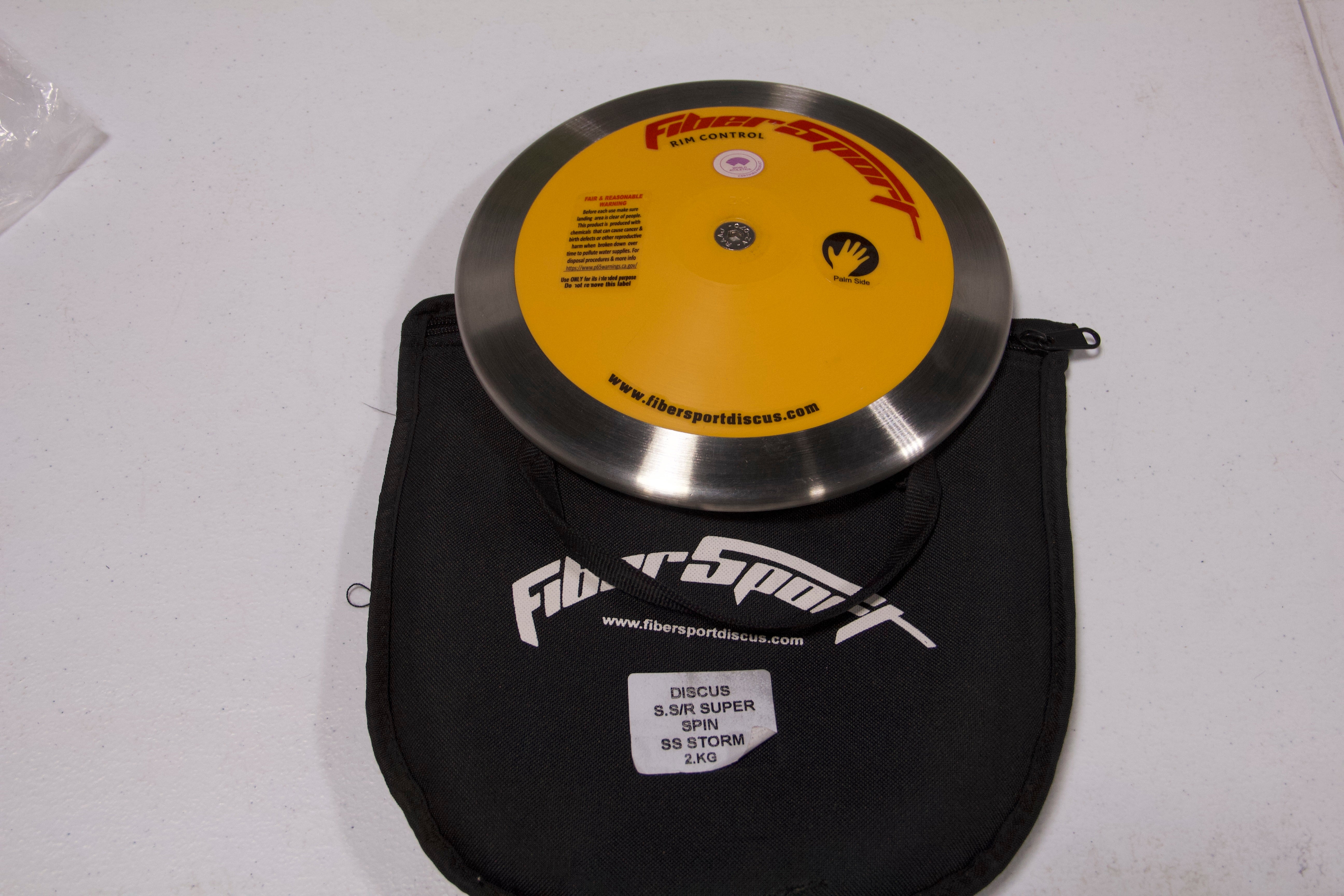 Fibersport 2kg SS Storm Discus - Display