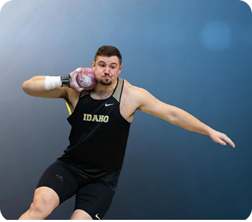 Polanik old school shot put with traditional design for classic training