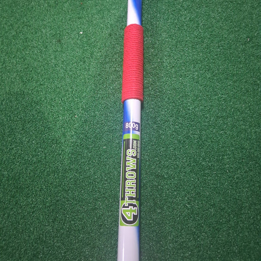 4throws Training Javelin 800G/50m Rubber Tip - USED