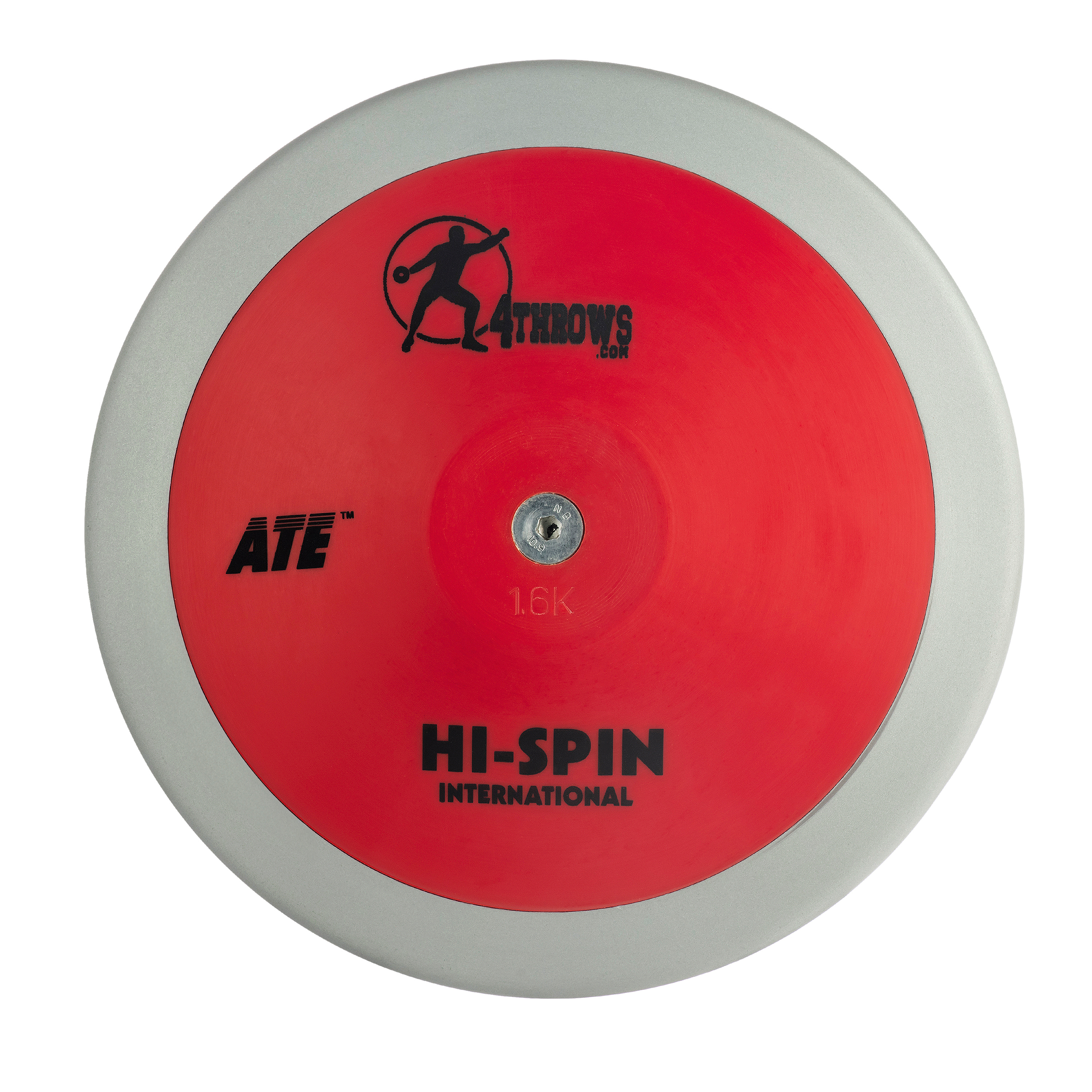 ATE Hi-Spin International Red Steel Rim Discus - 80%