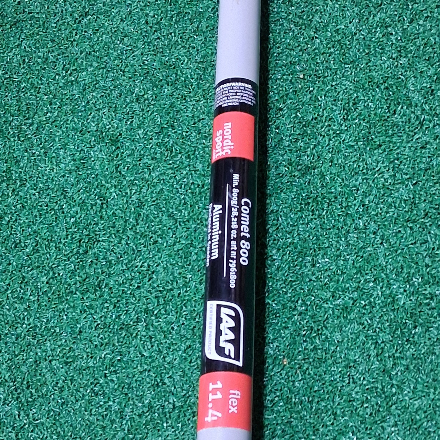 Nordic Javelin 800g Comet Flex 11.4 STEEL TIP - USED
