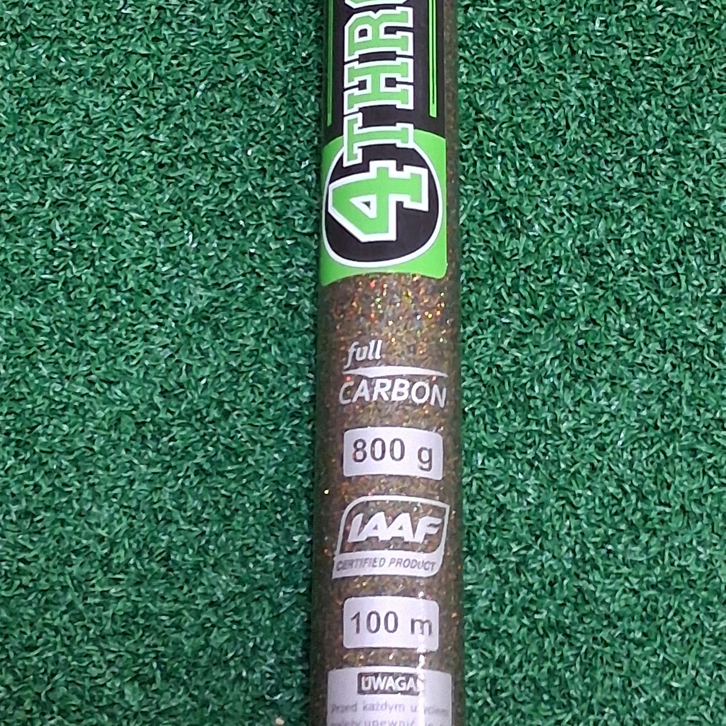 Polanik Full Carbon Javelin 800g/100m STEEL TIP- USED