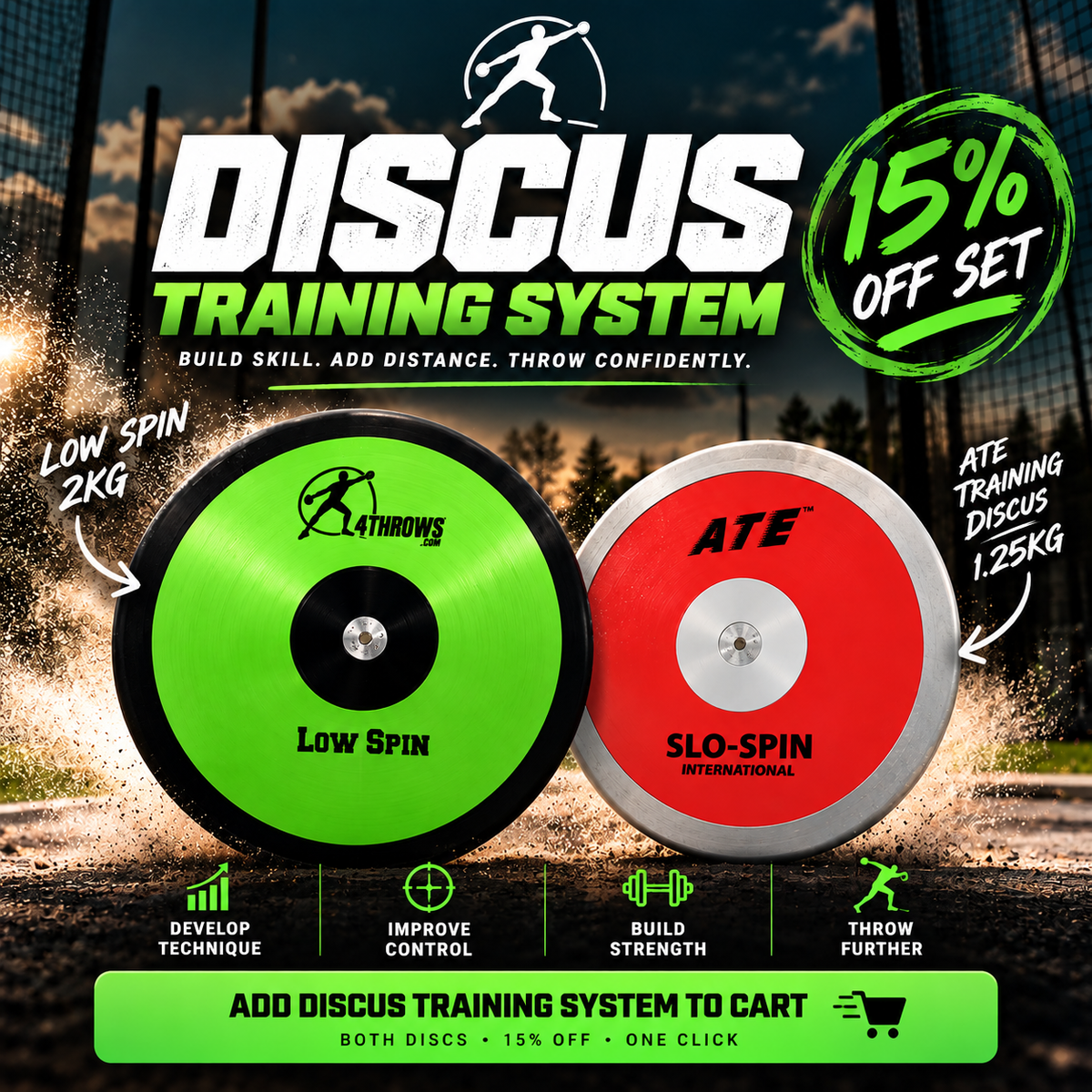 Discus Training Rotation Pack
