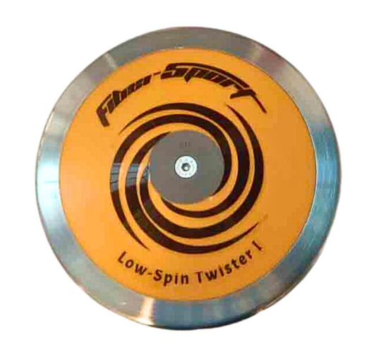 Fibersport LOW-SPIN Twister I -- 75% Rim Weight Discus