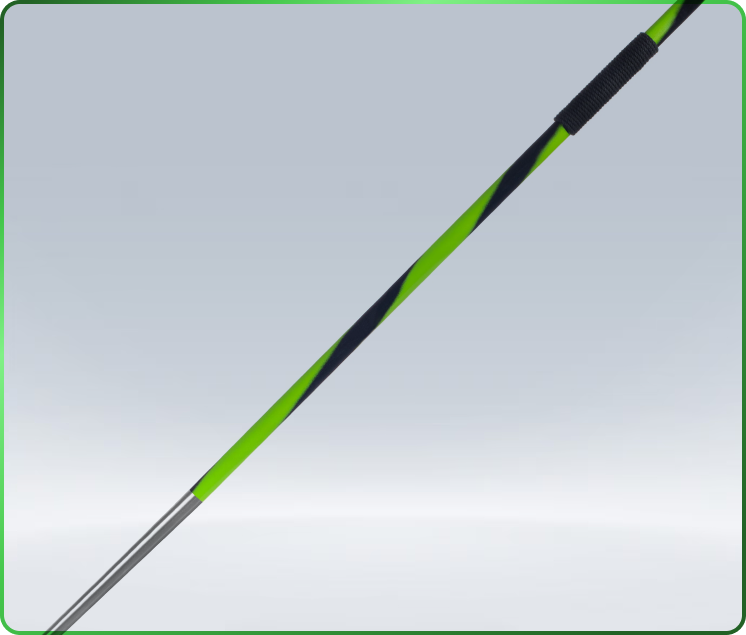Javelin Designed for Precision and Distance