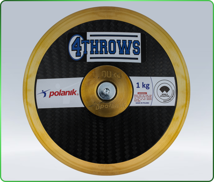 Discus Engineered for Perfect Spins