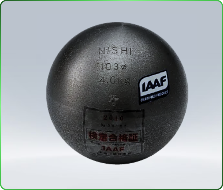 Shot Put Designed for Precision and Distance