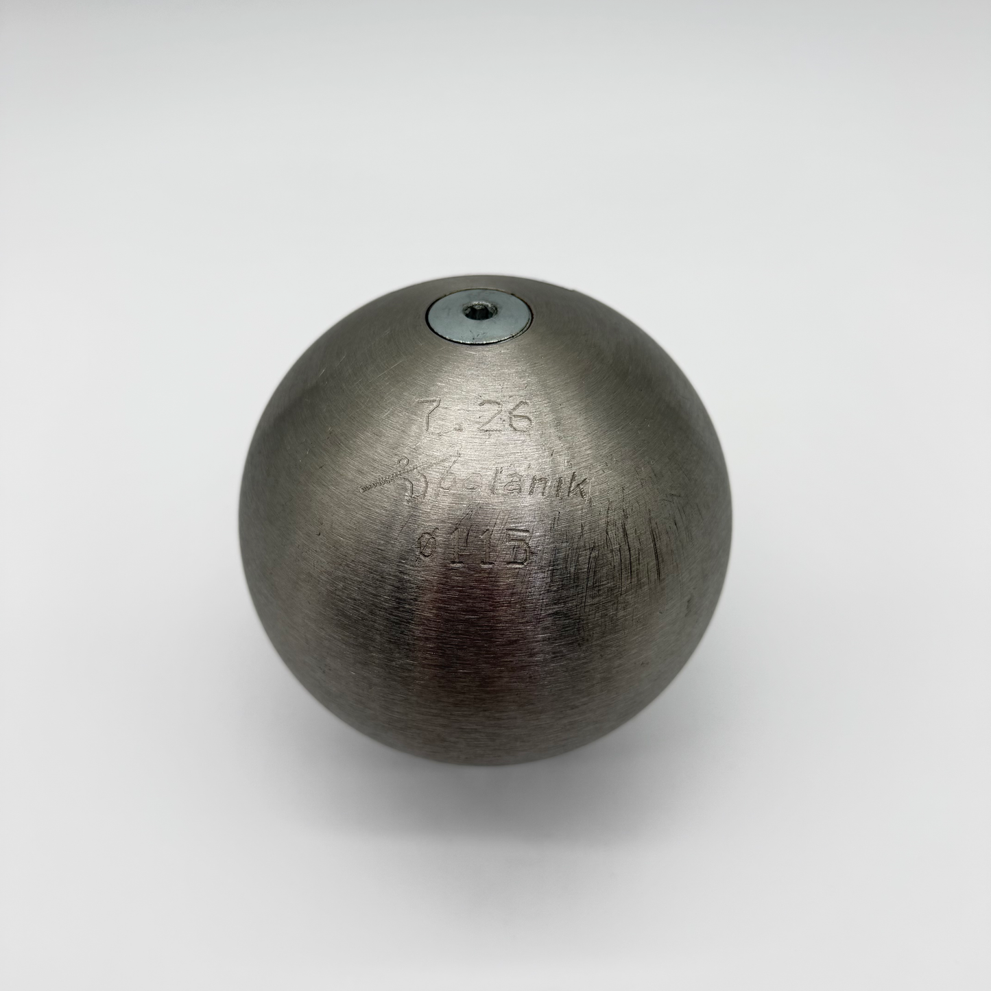 Polanik Competition Stainless Steel Shot 7.26kg/115mm - USED