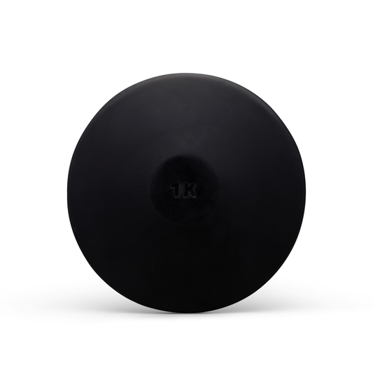 4Throws Black Rubber Discus