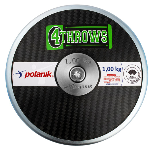 Polanik Carbon Fiber Steel Rim Discus - 85% Rim Weight