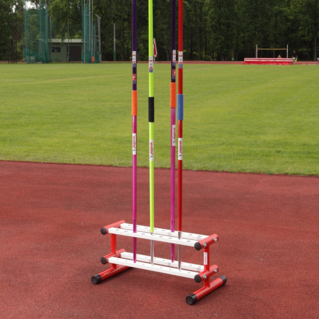 Javaling Rack Polanik Javelin Rack | 4Throws | Store javelins safely and effectively ...