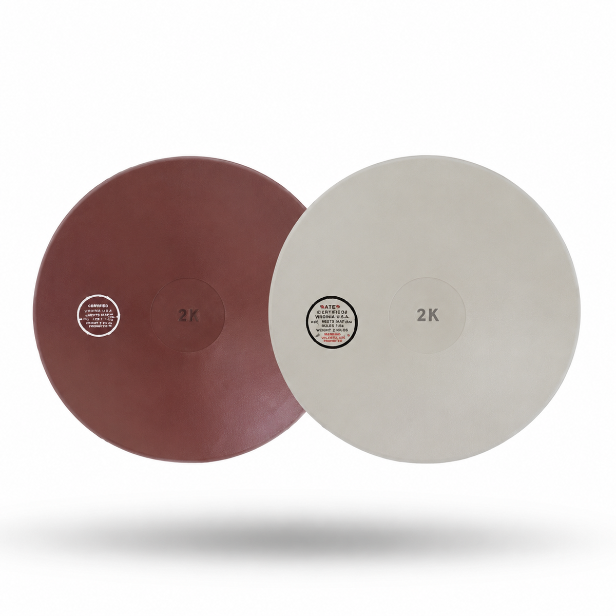 4Throws Non-Marking Indoor Rubber Discus