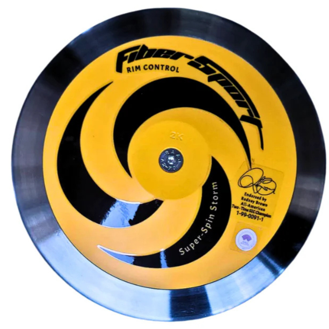 Fibersport Super Spin SS Storm -- 85% Rim Weight Discus