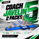 Coach Javelin 5 Packs | Javelin Training Equipment | 4Throws