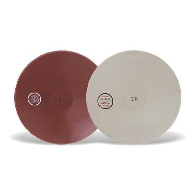 4Throws Brown Non-marking Indoor Rubber Discus
