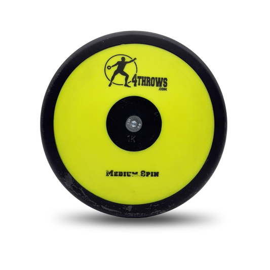 4Throws Medium Spin Discus - 1kg - USED