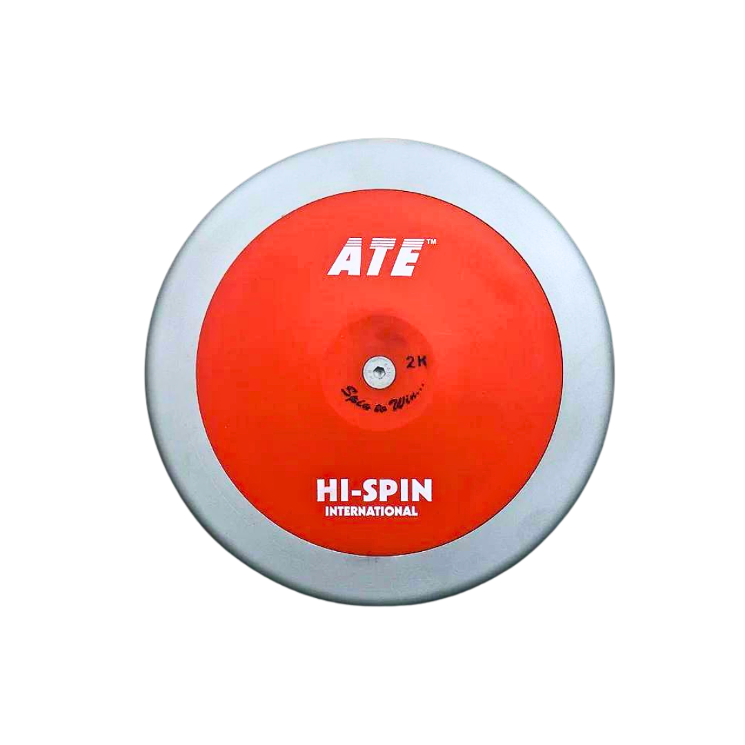 ATE Hi-Spin International Red Steel Rim Discus - 80%