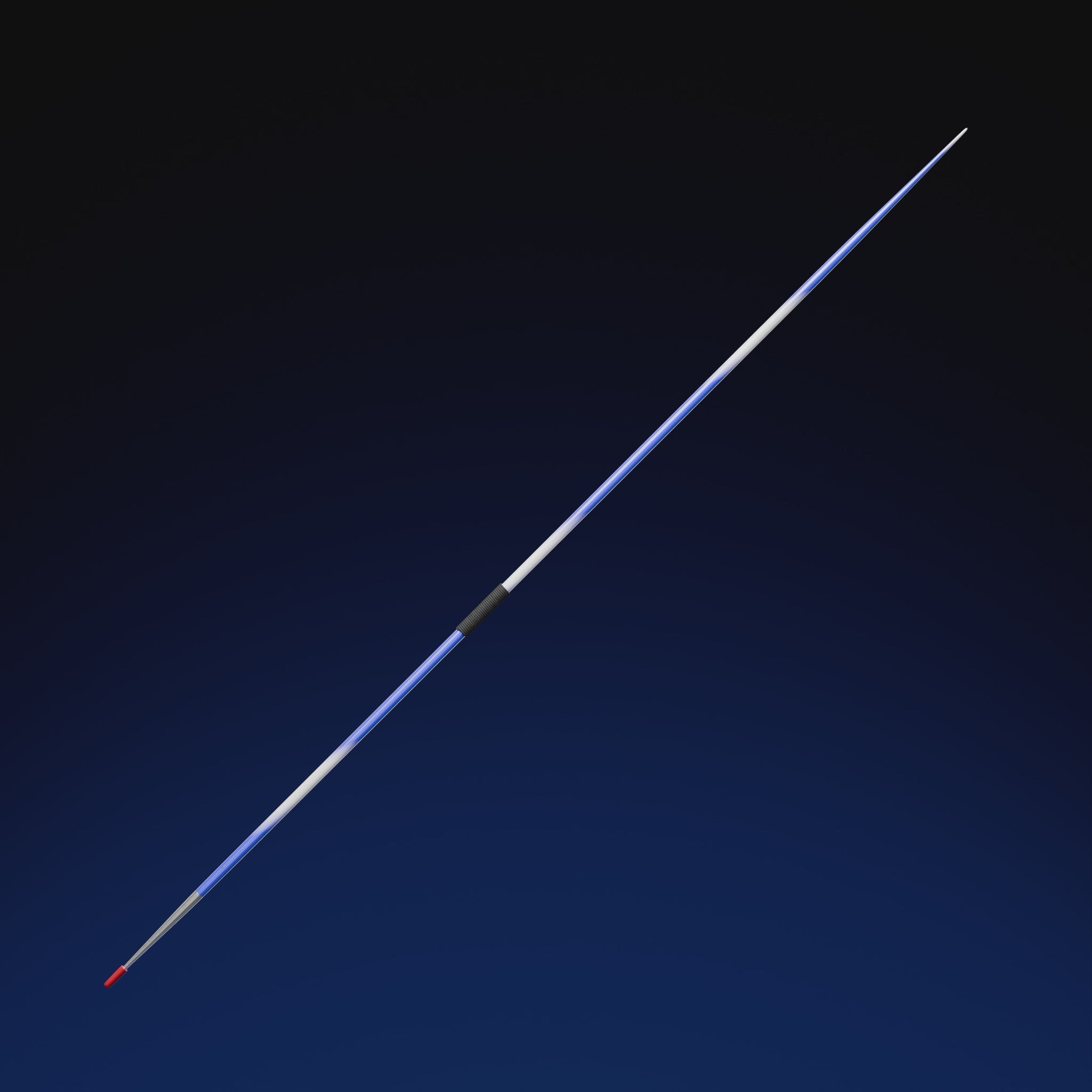 Blue rubber tip animation