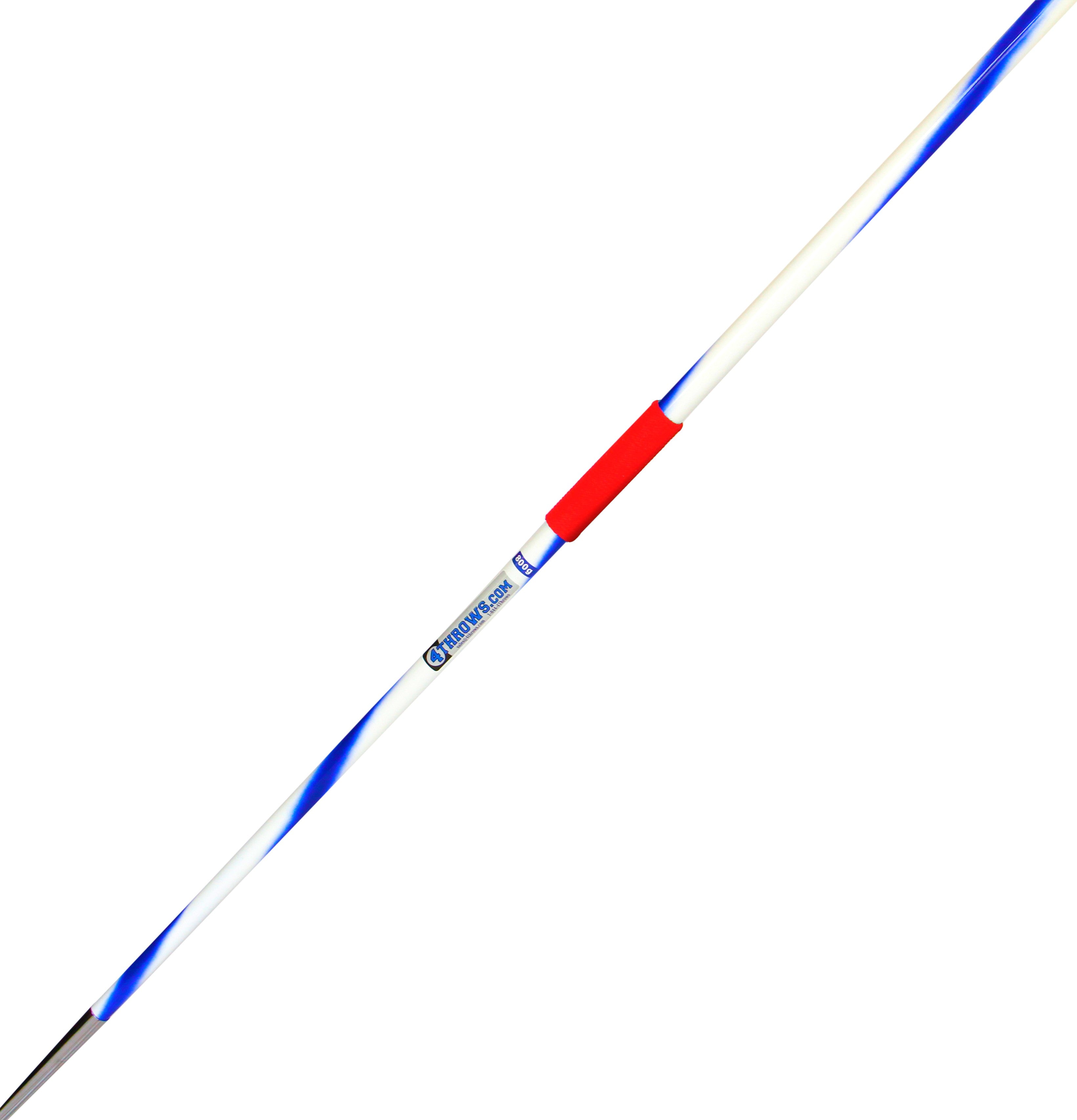 4Throws 800 Gram Training Javelin  - Steel Tip
