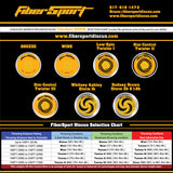 Fibersport LOW-SPIN Twister II -- 78% Rim Weight Discus